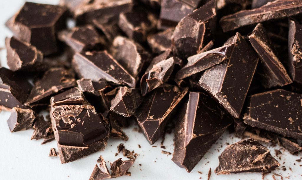 Dark chocolate, chocolate containing 70 percent or more cocoa, has many compounds that are really good for your health and happiness.